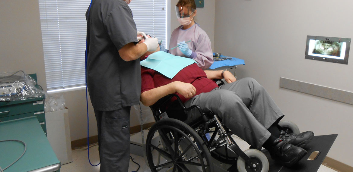 Wheelchair Lift for non-ambulatory patients